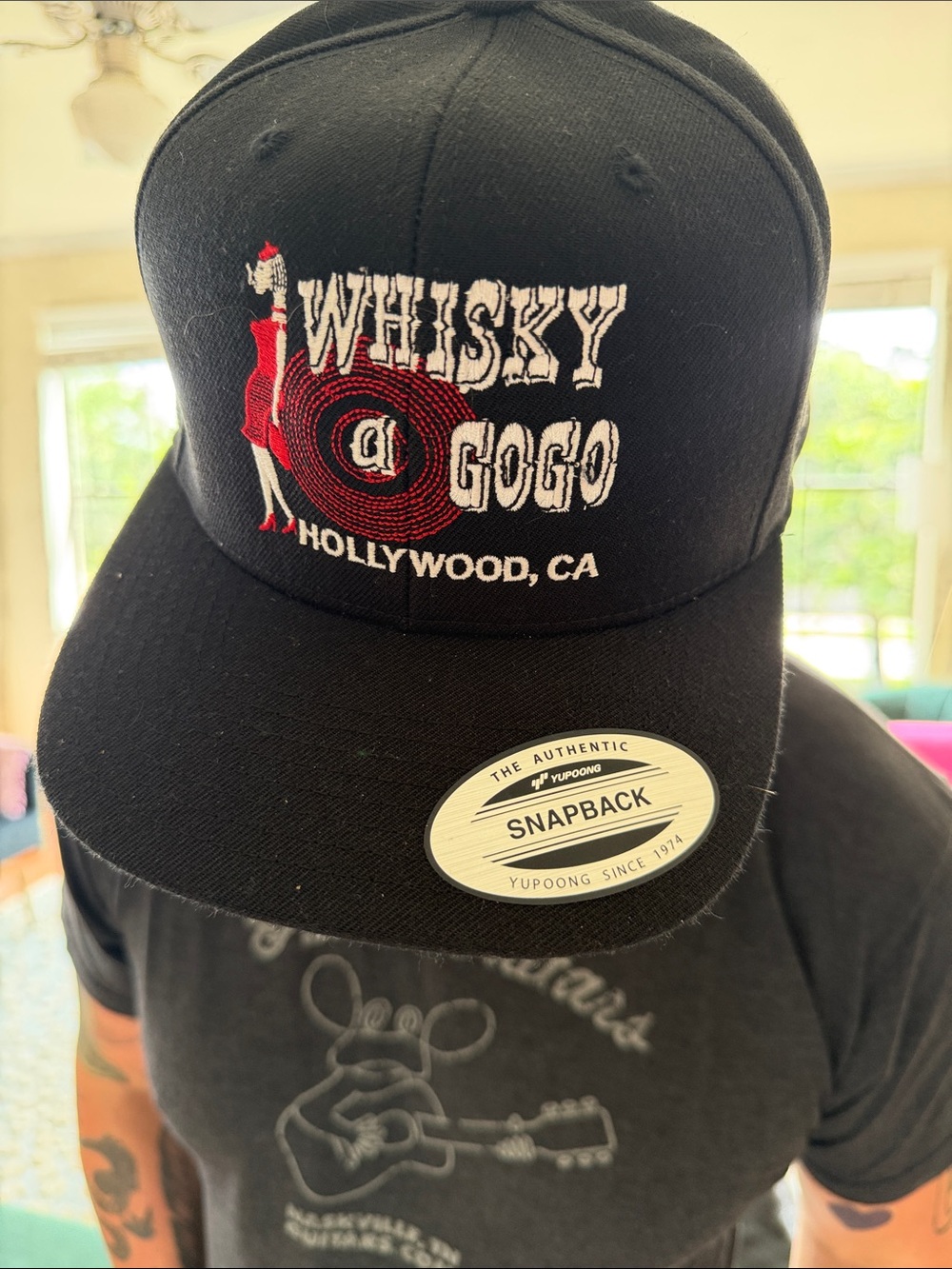 Whisky A Go Go Hollywood, CA Black Snapback Hat